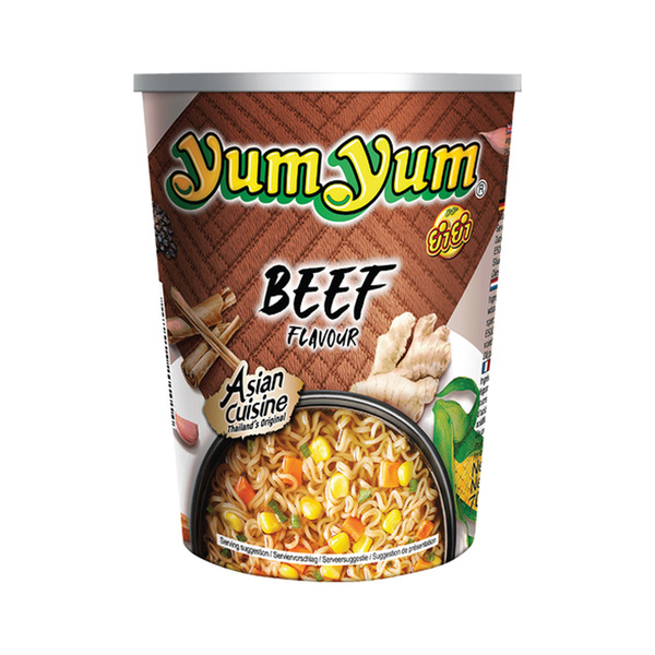 beef instant noodle  cup 70gr