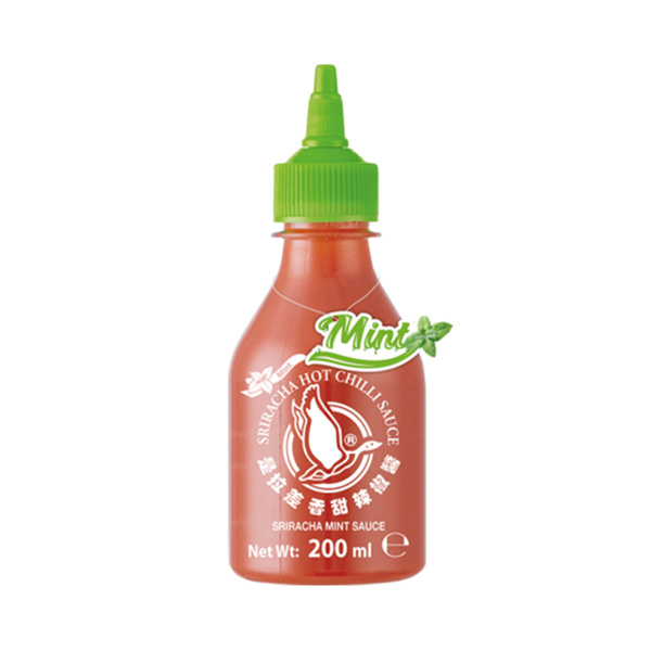 CHILI SAUCE HOT, MINT, SRIRACHA 225gr/200ml