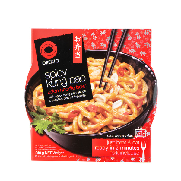 udon instant noodle spicy kung pao bowl 240gr