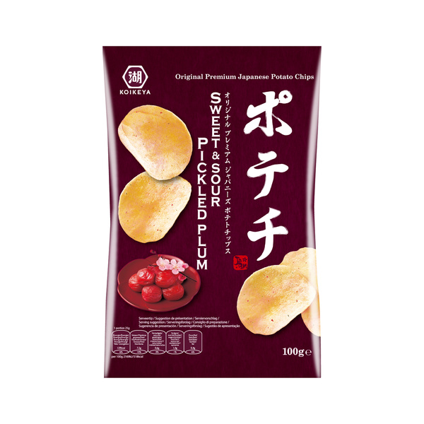 PICKLED PLUM CHIPS SWEET & SOUR 100gr