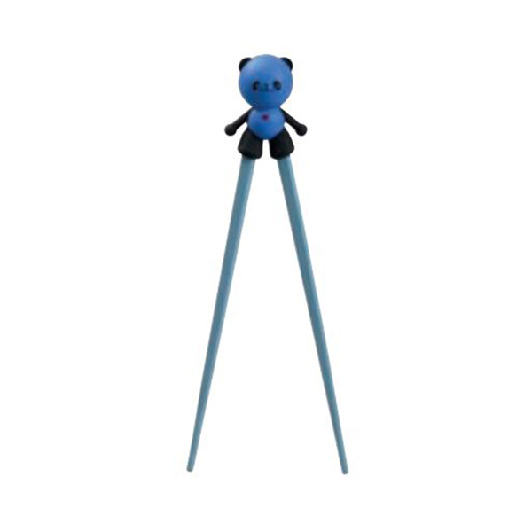 CHILDREN CHOPSTICK BLUE, PANDA 22CM, BSC2/BL 1Pc