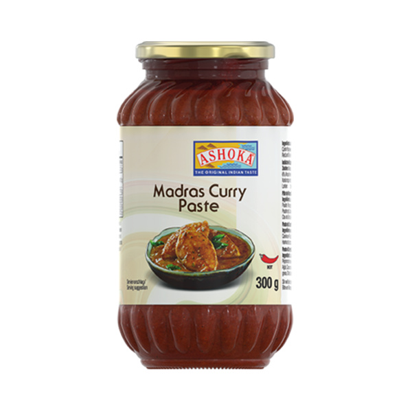 madras curry paste hot 300gr