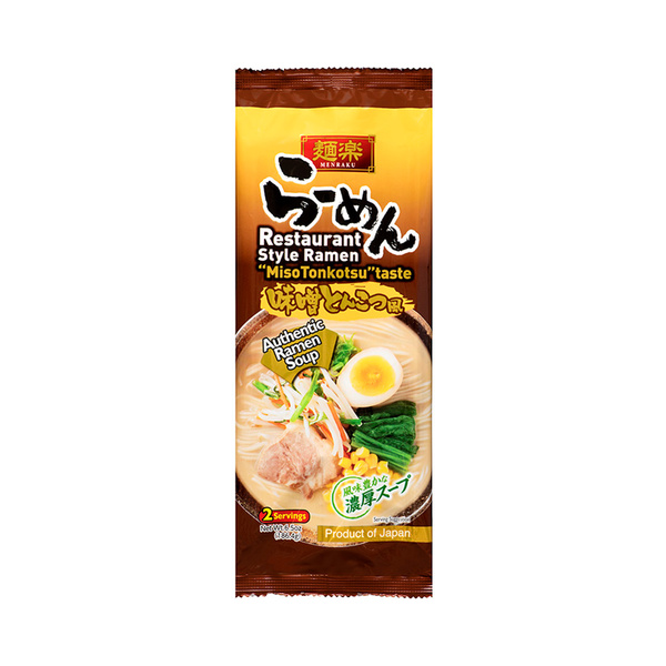 ramen miso instant soup restaurant style 195gr