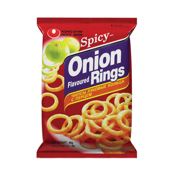 onion rings hot&spicy 40gr