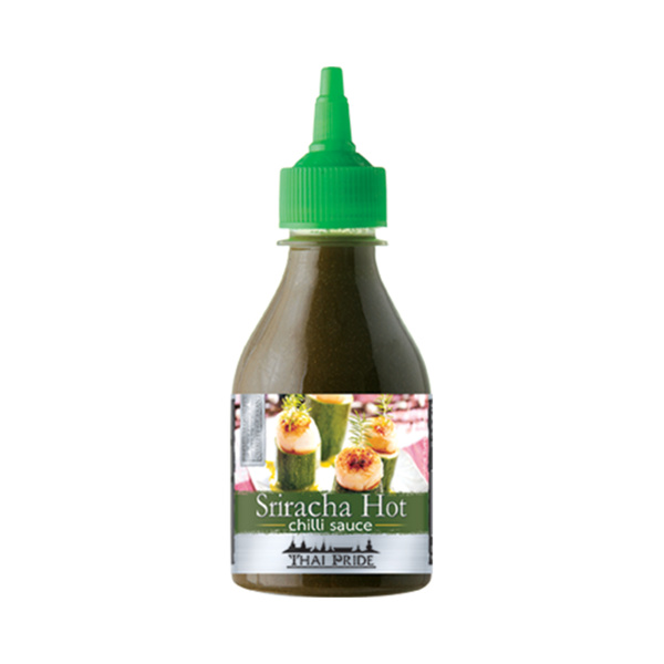 CHILI SAUCE GREEN, HOT, SRIRACHA 200gr/200ml