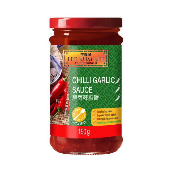 chili garlic sauce 190gr/165ml