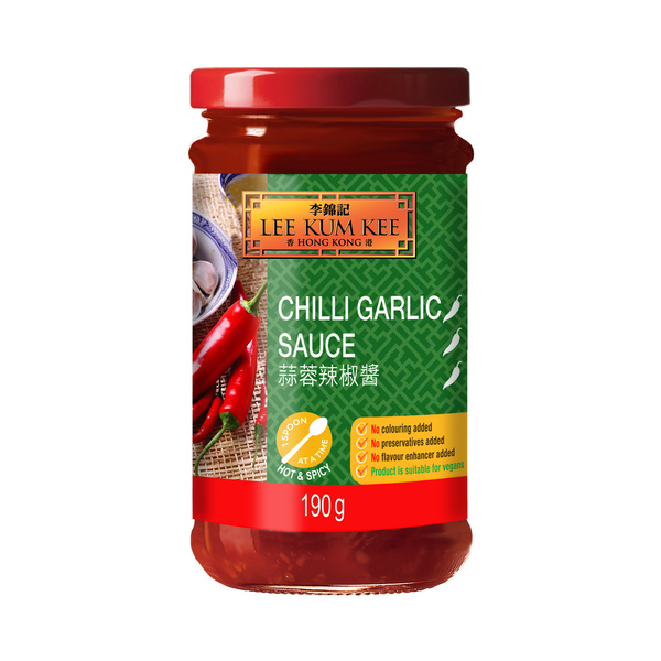 CHILI GARLIC SAUCE 190gr/165ml