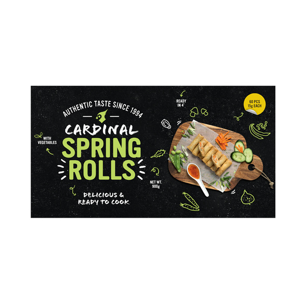 vegetable spring roll  (60 x 15 grm) 900gr
