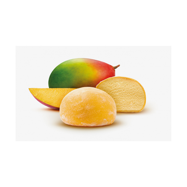 mango ice cream mochi 6pcs/tray 192gr
