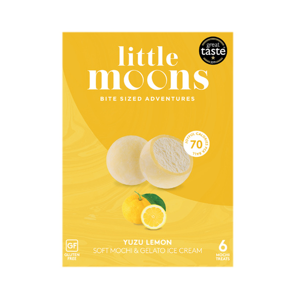 yuzu lemon ice cream mochi 6pcs, retail pack 192gr