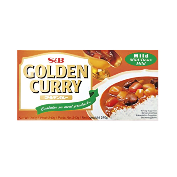 GOLDEN CURRY PASTE MILD 240gr
