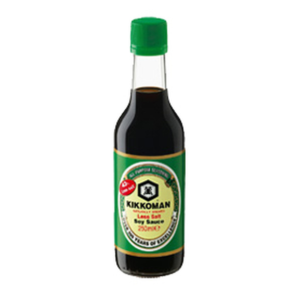 SOY SAUCE LESS SALT 250gr/250ml