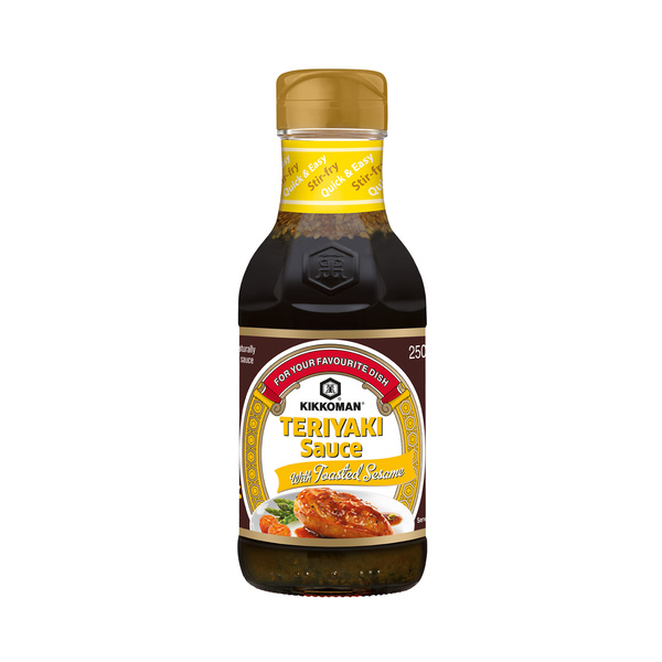 teriyaki sauce toasted sesame 250gr/250ml