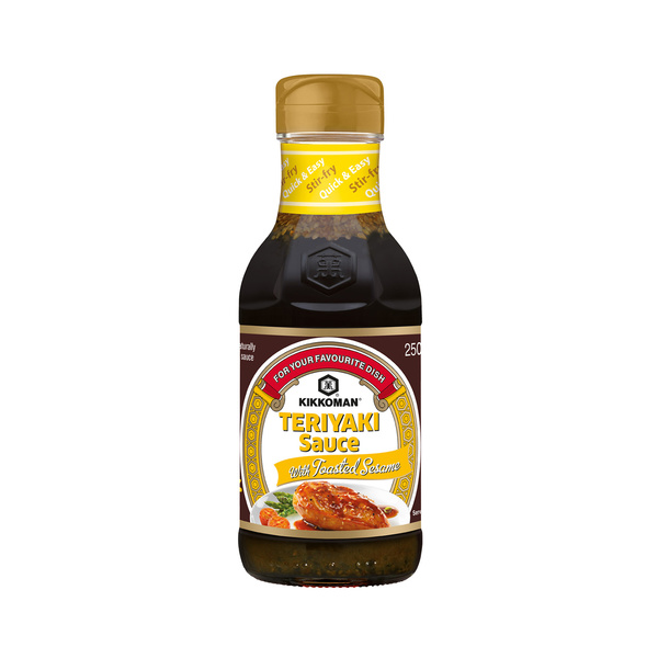 teriyaki sauce toasted sesame 250gr/250ml