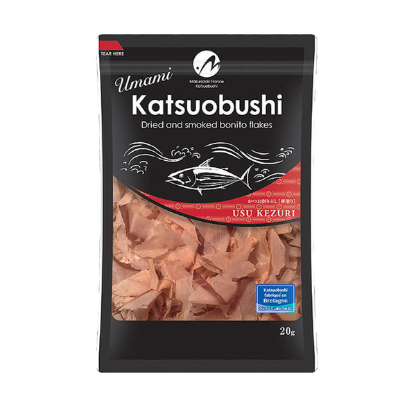 BONITO FLAKES KATSUOBUSHI DRIED AND SMOKED