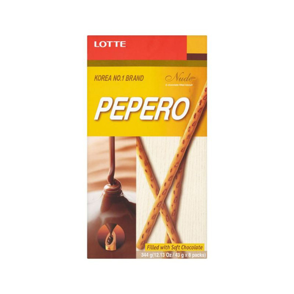 PEPERO COOKIE NUDE CHOCO FILLED, STICK 50gr