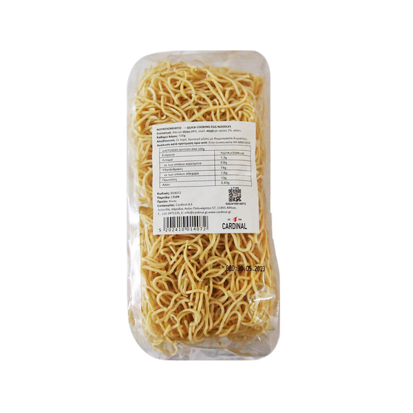 egg noodle quick cooking 1.75x1.75mm 500gr