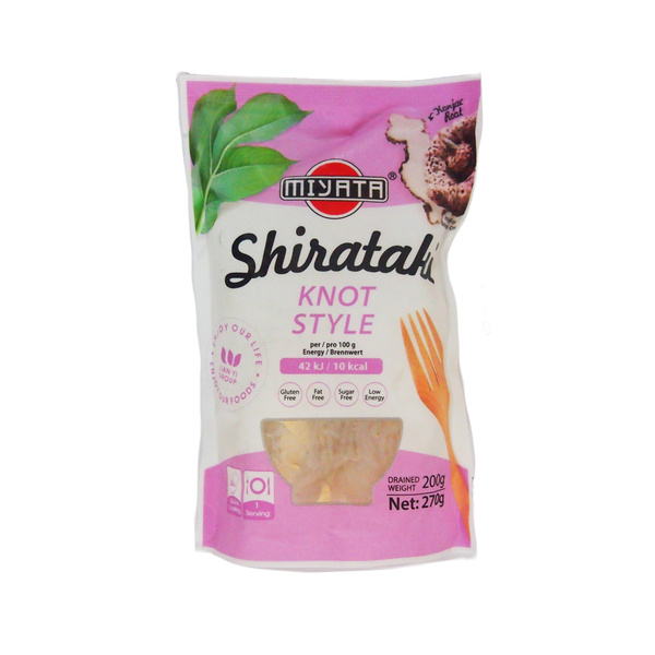 SHIRATAKI KNOT STYLE NOODLE 270gr