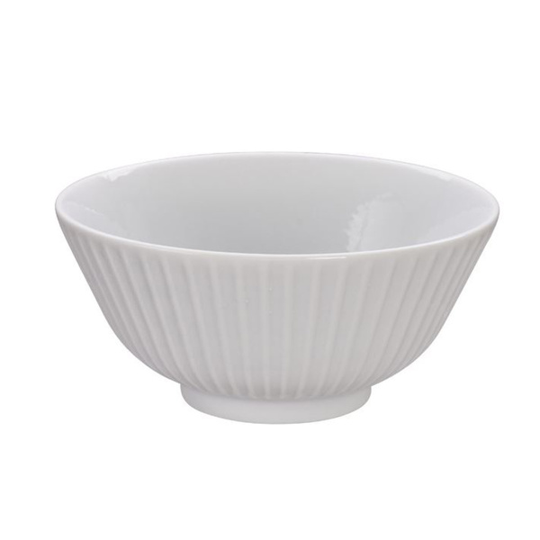 TONOTAMAKI BOWL LINE WHITE 13.8X6.3CM