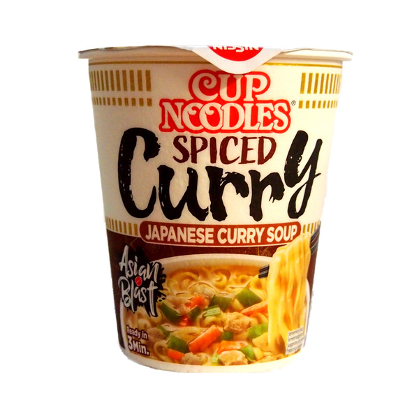 curry flavour instant noodle cup 67gr