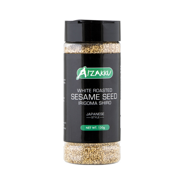 sesame seeds roasted, white 130gr